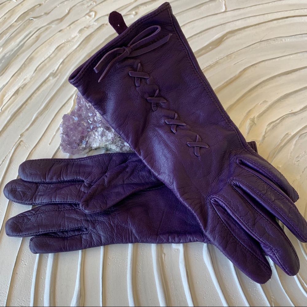 Sweet Ralph Lauren leather gloves